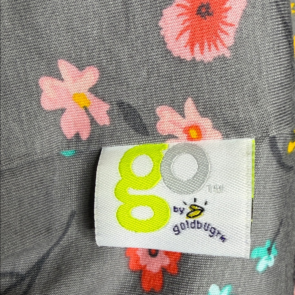 Go By Goldbug Floral Gray Nursing Cover For Baby Breastfeeding - Picture 2 of 7